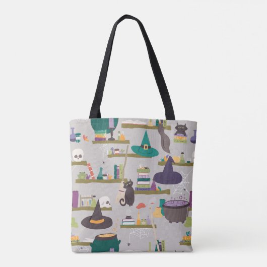 Spellcaster rekken heks Halloween Draagtas (Achterkant)