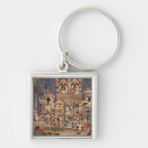 Spellen en entertainment van de Trojanen Sleutelhanger