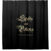 Spellen en poeder douchegordijn (Voorkant)