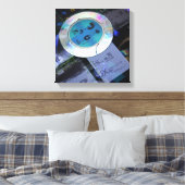 Spellen van Jeux de Construction Building Deel II  Canvas Afdruk (Insitu (Slaapkamer))