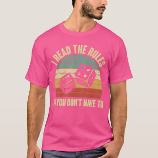 Spelletjesavond Volwassenen Grappige Bordspellen I T-shirt