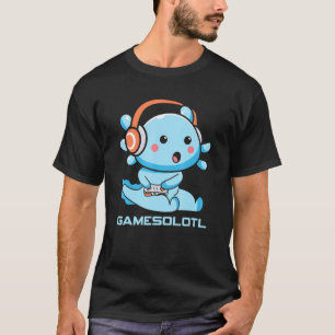 SpelletjesOlotl Video Gamer Axolotl Gaming T-shirt