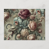 Spellhound - Gotisch Victoriaans Feestdagenkaart (Voorkant)