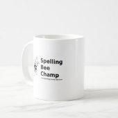Spelling Bee Champ Mok (Voorkant links)