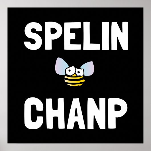 Spelling Bee Champ Poster (Voorkant)