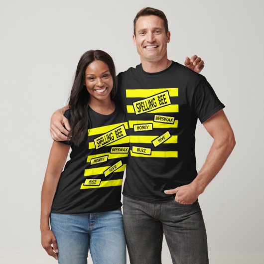 Spelling Bee Funny Pun Teacher Halloween Kostuum T T-shirt (Unisex)