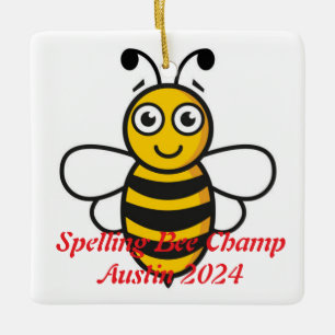 Spelling Bee Ornament