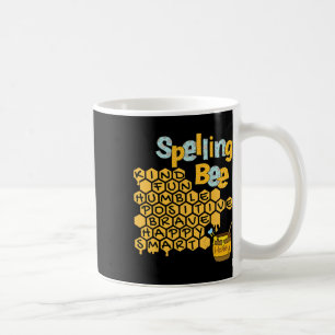 Spelling Bee Soort Positief Vriendelijkheid Vrouwe Koffiemok
