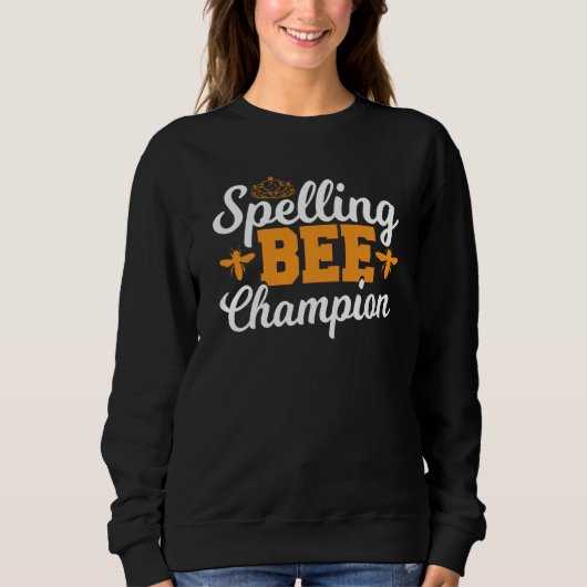 Spelling Bee Winnner Spell Words Spelling Bee Cham Trui (Voorkant)
