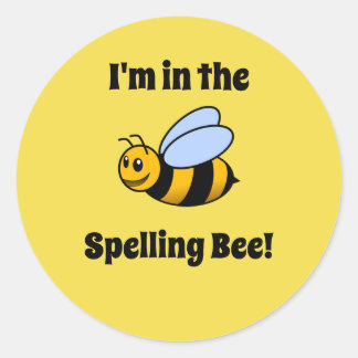 Spelling Bijen Stickers