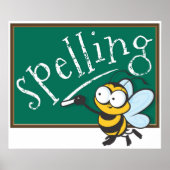 Spellingbijen Poster (Voorkant)