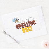 Spellingbijen Rechthoekige Sticker (Envelop)