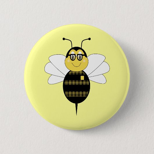 SpellingBumble Bee Button (Voorkant)