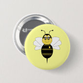 SpellingBumble Bee Button (Voorkant /achterkant)