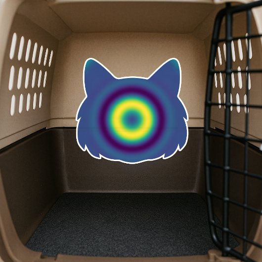 Spells for Cats: Calm Kitty (Calming) Sticker