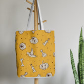 Spells & Skeletons Halloween Canvas tas