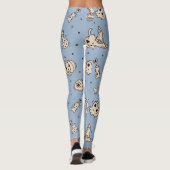 Spells & Skeletons Halloween Leggings (Achterkant)