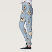 Spells & Skeletons Halloween Leggings (Links)