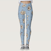 Spells & Skeletons Halloween Leggings (Voorkant)