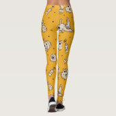Spells & Skeletons Halloween Leggings (Achterkant)
