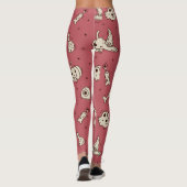 Spells & Skeletons Halloween Leggings (Achterkant)