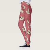 Spells & Skeletons Halloween Leggings (Links)