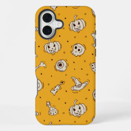 Spells & Skeletons Halloween Telefoonhoesje iPhone 16 Plus Hoesje