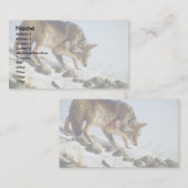 Spelpoot, Coyote Visitekaartje (Voorkant / Achterkant)