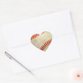 Spelspel met honkbal hart sticker (Envelop)