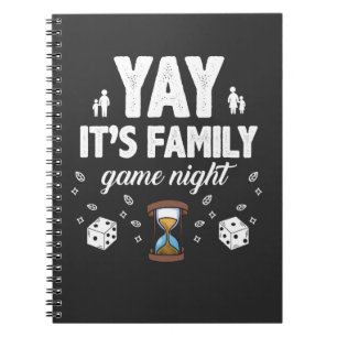 Spelspel Night Joy Gift Sandglass Dice Notitieboek