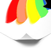 SPELT RATHER SOFTBALL UIT PERFECT POSTER (Hoek)