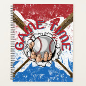 Speltijd Baseball Calendar Planner (Voorkant)