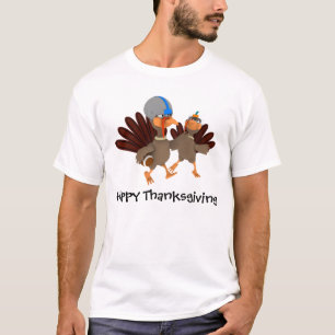 Speltijd Thanksgiving Turks Football T-shirt