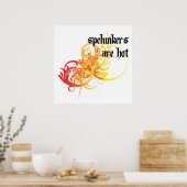 Spelunkers zijn heet poster (Keuken)