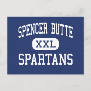 Spencer Butte Spartans Middle Eugene Oregon Briefkaart