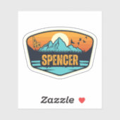 Spencer, Idaho Sticker (Vel)