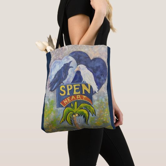 SpenHeart, Spenard, Anchorage Icon Canvas tas (Dichtbij)