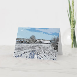 Spens Field, Harthill met Woodall. Kaart