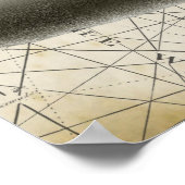 Sperm Whale  Nautical Map Part2 Poster (Hoek)