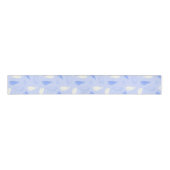 Sperm Whale Pattern (Blue) Grosgrain Ribbon Lint (Voorkant)