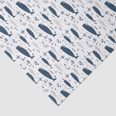 SPERM WITTE BLAUW MET TEXTURE TISSUEPAPIER (Detail)