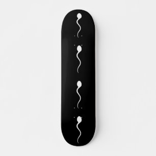 Sperma op wielen! skateboard
