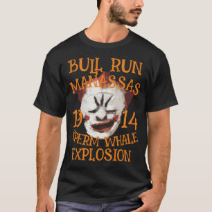 Sperma Whale Explosion BULL RUN MANASSAS 1914 T-shirt