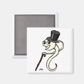 Sperme dans un aimant de chapeau supérieur (Recto/Verso)