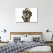Spessartite in Matrix Canvas Afdruk (Insitu (Slaapkamer))