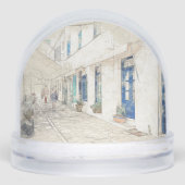 Spetses Greece Traditional Street Scene  (Avant)