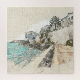Spetses Island Griekenland Jigsaw Puzzel – Schilde