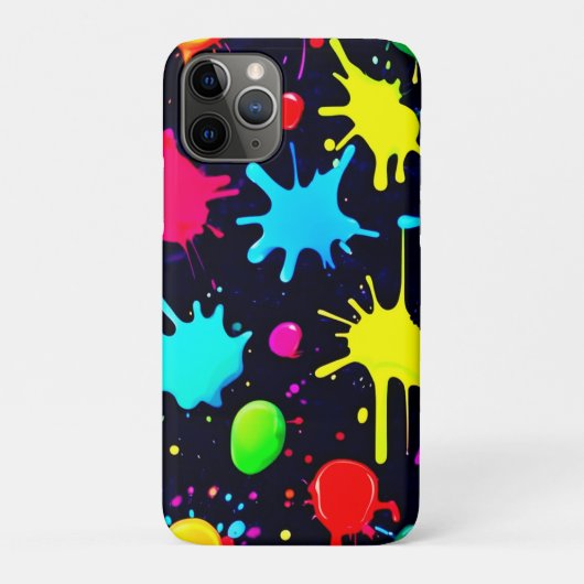 Spetterende Kunstuitbarsting Case-Mate iPhone Case (Achterkant)