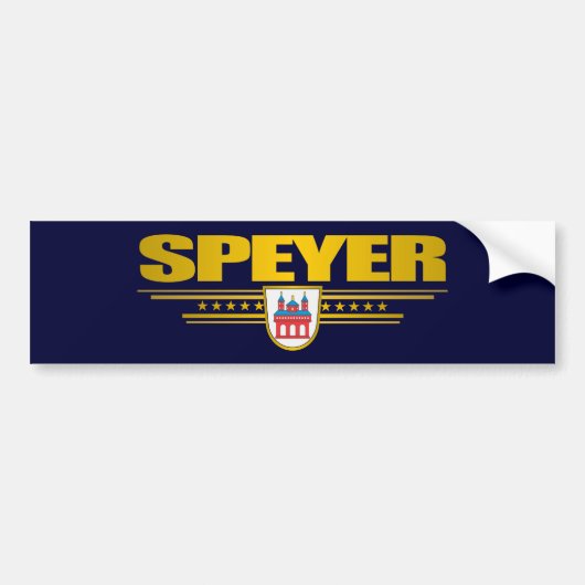 Speyer Bumpersticker (Voorkant)