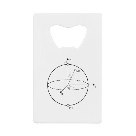 Sphère Bloch | Physique / Maths Quantum Bit (Devant)
